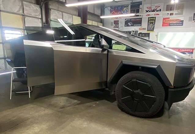 We work with Tesla Truck